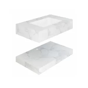 Chậu lavabo âm bàn Viglacera VI14-9GP01 men Nano nung