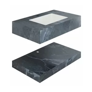 Chậu lavabo âm bàn Viglacera VI9-9GP03 men Nano nung