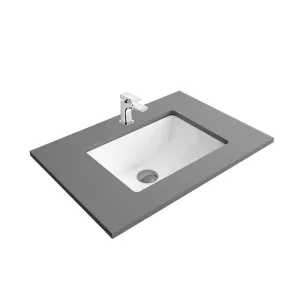 Chậu lavabo âm bàn Viglacera TS1 men Nano nung