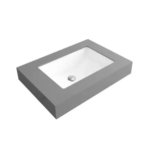 Chậu lavabo âm bàn Viglacera US3 men Nano nung