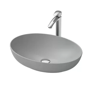 Chậu lavabo đặt bàn TOTO LT1705 màu xám mờ cao cấp