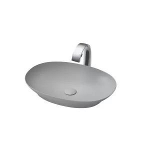 Chậu lavabo đặt bàn TOTO LT4706 màu xám mờ cao cấp