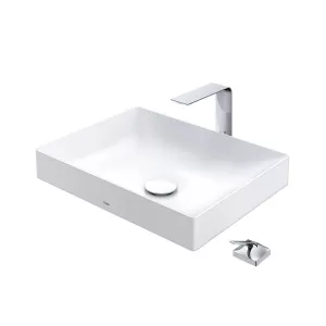 Chậu lavabo đặt bàn TOTO LT4715MTG19#CMW men CeFiONtect