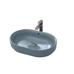 Chậu lavabo đặt bàn TOTO LW896JW/F#ASB men CeFiONtect