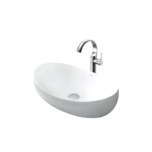 Chậu lavabo đặt bàn TOTO PJS01WE men CeFiONtect