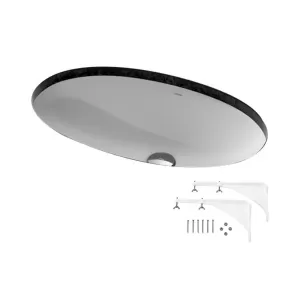 Chậu lavabo âm bàn TOTO LW1506V/TL516GV men CeFiONtect