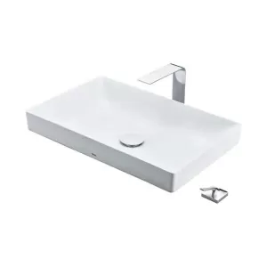 Chậu lavabo đặt bàn TOTO LT4716G17 men CeFiONtect