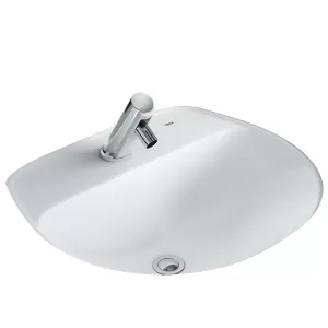 Chậu lavabo âm bàn INAX AL-2094VFC men Aqua Ceramic