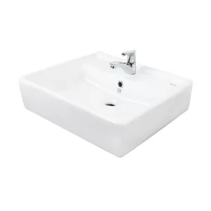Chậu lavabo đặt bàn INAX L-293VEC 3 lỗ gắn vòi chính hãng
