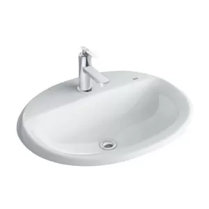 Chậu lavabo treo tường INAX L-2395VFC chính hãng