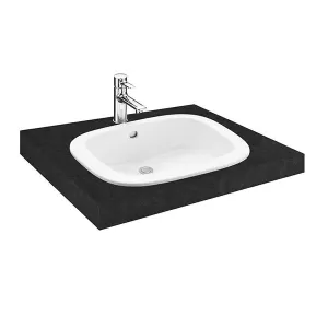 Chậu lavabo dương vành TOTO L763 men CeFiONtect