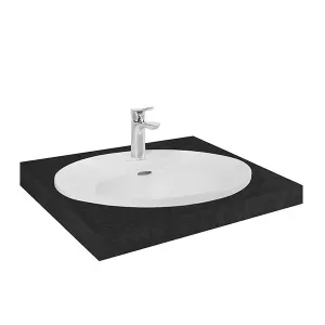 Chậu lavabo dương vành TOTO L909C men CeFiONtect