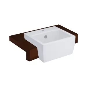 Chậu lavabo bán âm bàn COTTO C02217 chính hãng