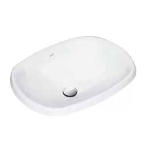 Chậu lavabo dương vành COTTO C05867 dòng Chloe