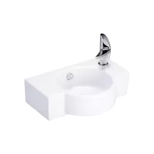 Chậu lavabo treo tường COTTO C00547 chính hãng