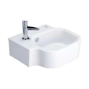 Chậu lavabo treo tường COTTO C04017 chính hãng