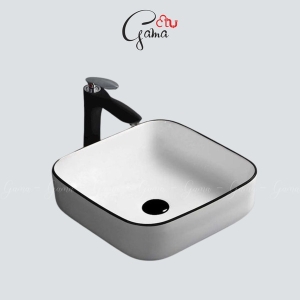 Chậu lavabo đặt bàn GAMA GMLB32D chính hãng
