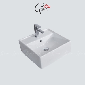 Chậu lavabo đặt bàn GAMA GMLB345 chính hãng