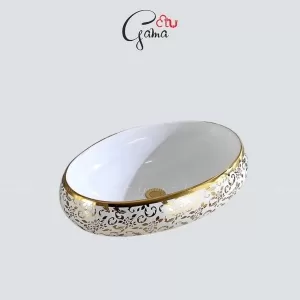 Chậu lavabo đặt bàn GAMA GMLB57 chính hãng