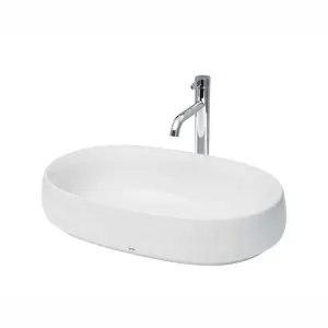 Chậu lavabo đặt bàn TOTO PJS05WE#GW men CeFiONtect
