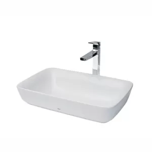 Chậu lavabo đặt bàn TOTO PJS06WE#GW men CeFiONtect