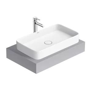 Chậu lavabo đặt bàn Viglacera CM01 men Nano nung