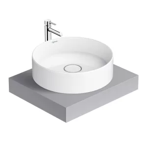 Chậu lavabo đặt bàn Viglacera CM02 men Nano nung
