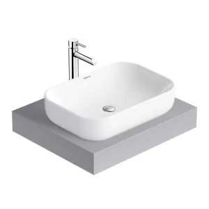 Chậu lavabo đặt bàn Viglacera V25 men Nano nung