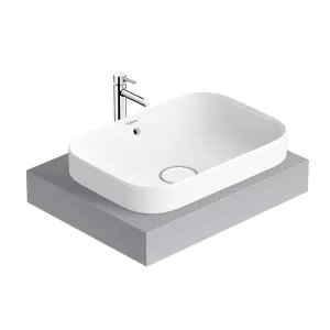 Chậu lavabo đặt bàn Viglacera V27 men Nano nung