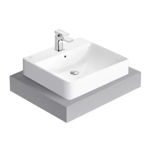Chậu lavabo đặt bàn Viglacera V42M men Nano nung