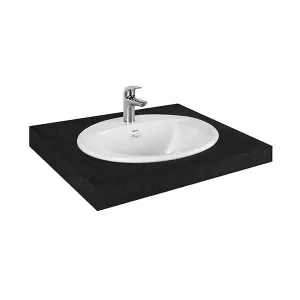 Chậu lavabo dương vành TOTO L501C men CeFiONtect
