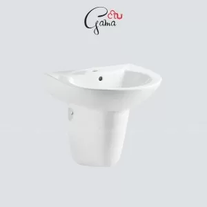 Chậu lavabo treo tường GAMA GMLB310 chính hãng