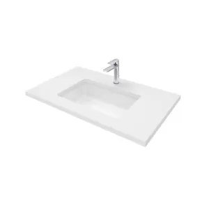 Chậu lavabo âm bàn TOTO LW1555BA men CeFiONtect