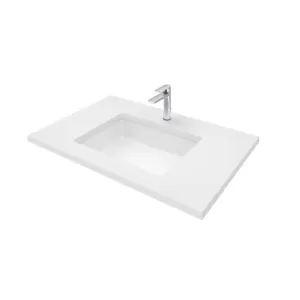 Chậu lavabo âm bàn TOTO LW1556A men CeFiONtect