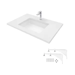 Chậu lavabo âm bàn TOTO LW1556A/TL516GV men CeFiONtect