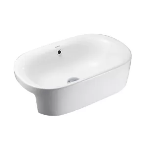 Chậu lavabo bán âm bàn JOMOO 12707-1/01Z-I011 chính hãng