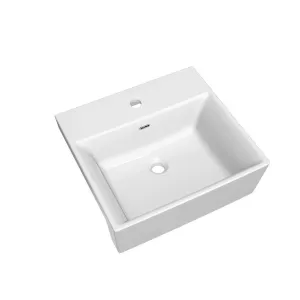 Chậu lavabo bán âm bàn JOMOO P12664-1/11Z-1 chính hãng