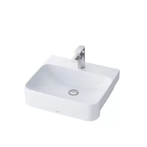 Chậu lavabo treo tường TOTO LW1315CBVN men CeFiONtect