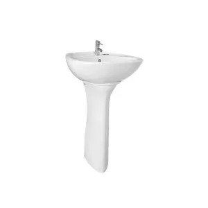 Chậu lavabo treo tường Thiên Thanh LT07 chân dài chính hãng