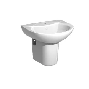 Chậu lavabo treo tường JOMOO P12748-1/11P-1 chính hãng