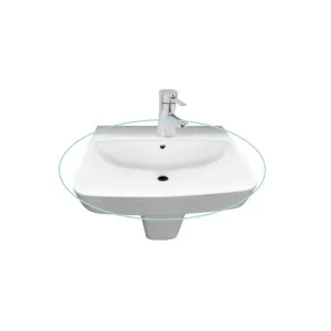 Chậu lavabo treo tường Thiên Thanh LV02-LAVABO chính hãng