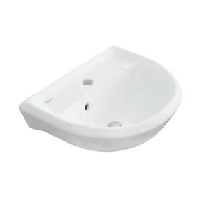 Chậu lavabo treo tường Viglacera VTL3N men Nano nung