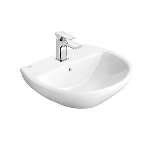 Chậu lavabo treo tường Viglacera V36-CHAU men Nano nung