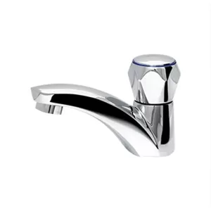 Vòi lavabo nước lạnh INAX LFV-12A thân đồng mạ Crom bóng