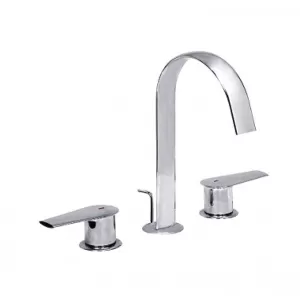 Vòi lavabo 3 lỗ INAX LFV-7100B dùng cho chậu đặt bàn