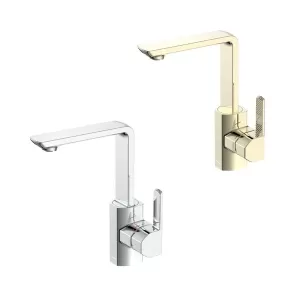Vòi lavabo cổ cao JOMOO 32437-711/1B-Z dùng cho chậu đặt bàn