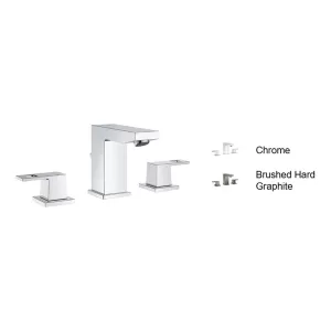Vòi lavabo 3 lỗ GROHE 20351000 dòng Eurocube