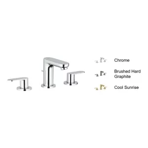 Vòi lavabo 3 lỗ GROHE 20187ALC dòng Eurosmart Cosmopolitan