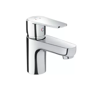 Vòi lavabo nóng lạnh INAX LFV-2012S-R thân đồng mạ Crom bóng