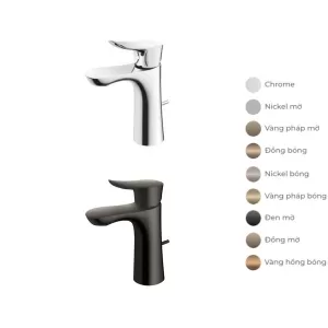 Vòi lavabo nóng lạnh TOTO TLG01301V mạ Crom Niken cao cấp